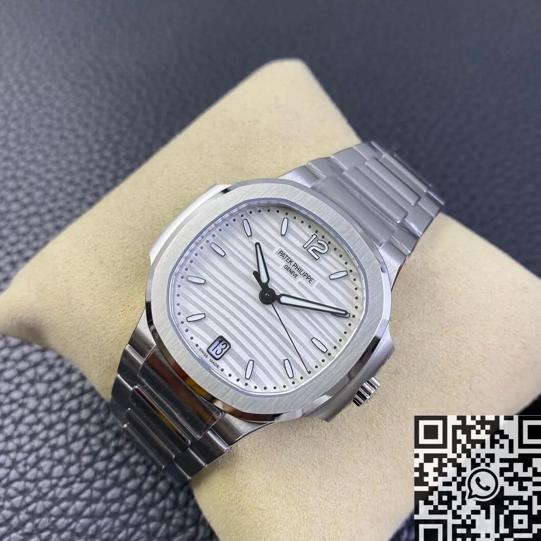 Patek Philippe Nautilus 7118 1A-010 White Dial Watch 3K Factory Stretchable 1968