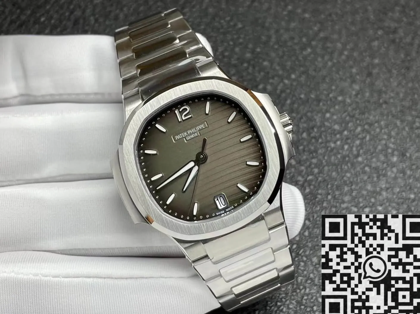 SoftTouch Patek Philippe Nautilus 7118 1A-011 Smoke Gray Dial 3K Factory 1967