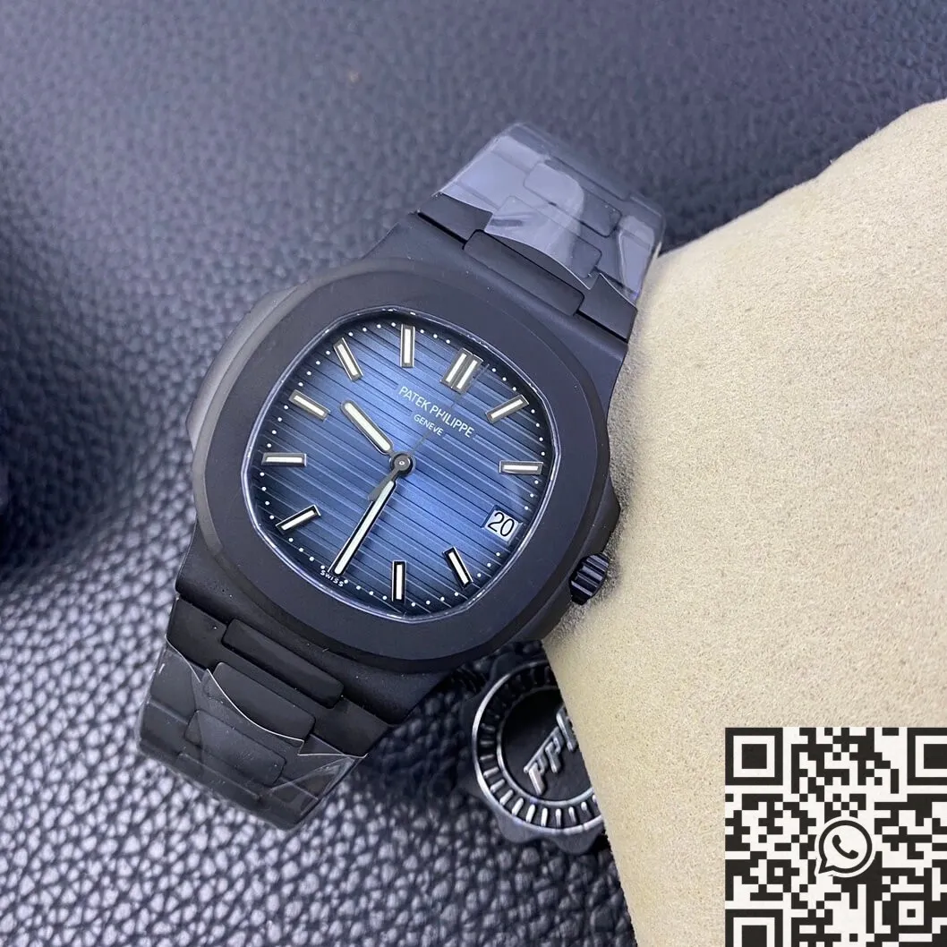 Chic Patek Philippe Nautilus Blue Dial DCL Edition Watch PPF Factory Custom 2655