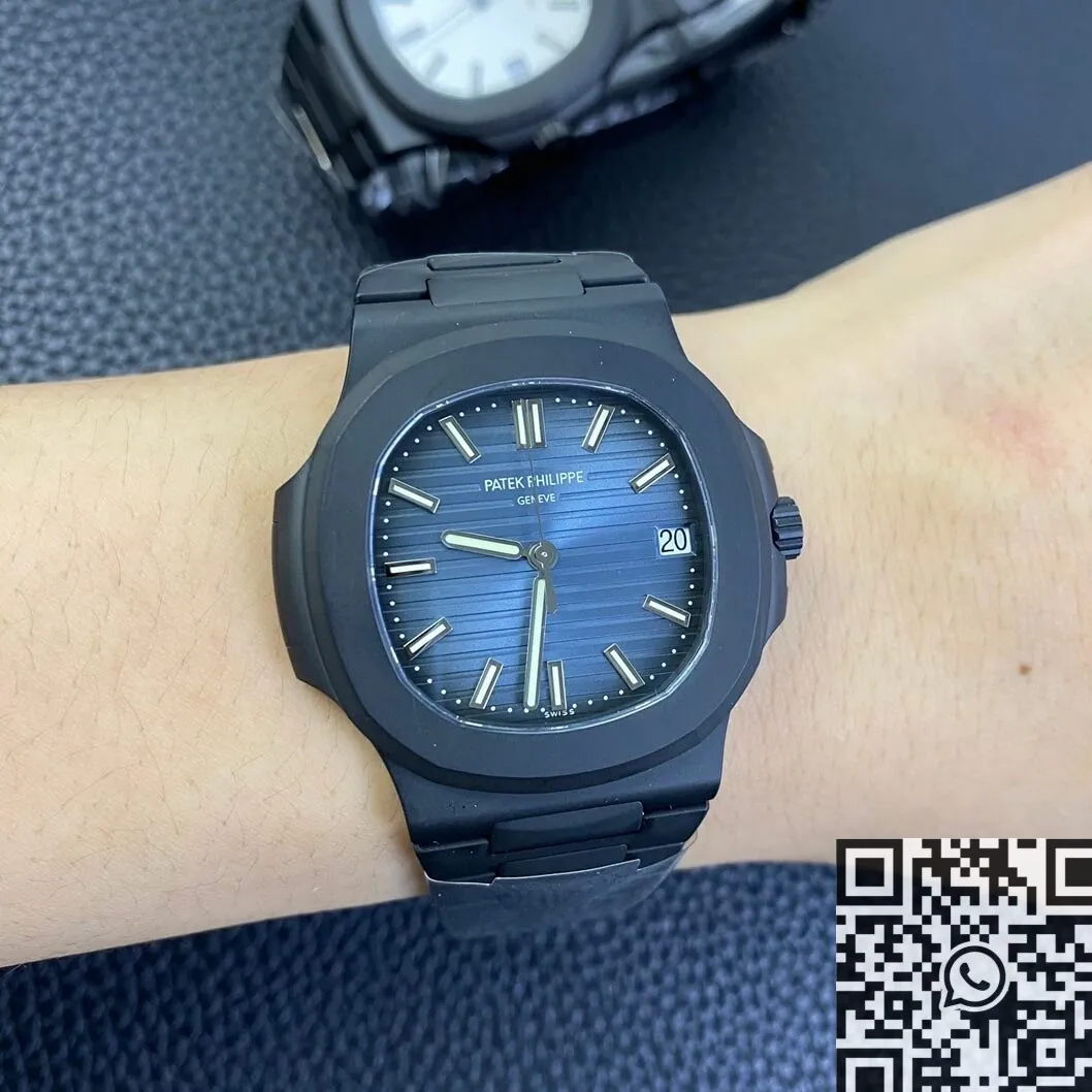 Chic Patek Philippe Nautilus Blue Dial DCL Edition Watch PPF Factory Custom 2655