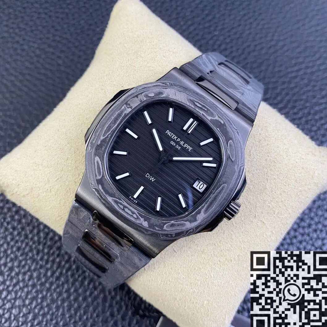 Patek Philippe Nautilus Homage 5711 Carbon Fiber Watch Case Custom Watch Casual 853