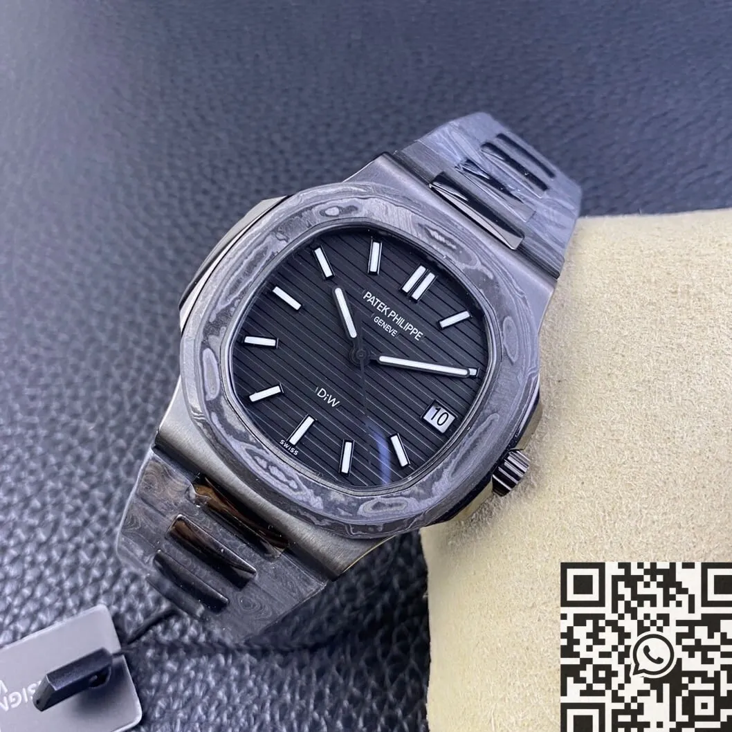 Patek Philippe Nautilus Homage 5711 Carbon Fiber Watch Case Custom Watch Casual 853