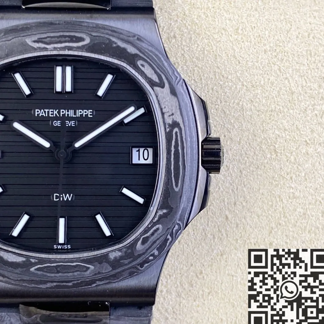 Patek Philippe Nautilus Homage 5711 Carbon Fiber Watch Case Custom Watch Casual 853