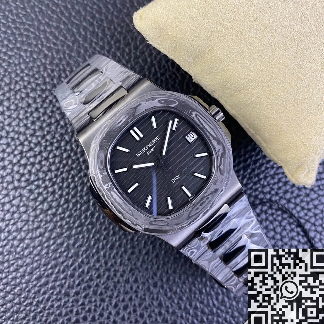 Patek Philippe Nautilus Homage 5711 Carbon Fiber Watch Case Custom Watch Casual 853