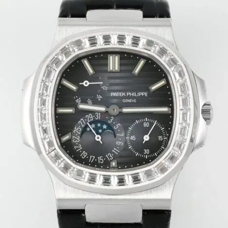 Classic Patek Philippe Nautilus V3 Drill case 5712 Blue Dial Watch PPF Factory 2666