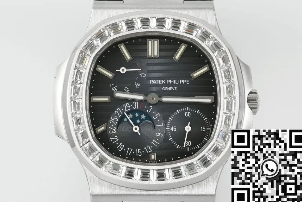 Classic Patek Philippe Nautilus V3 Drill case 5712 Blue Dial Watch PPF Factory 2666