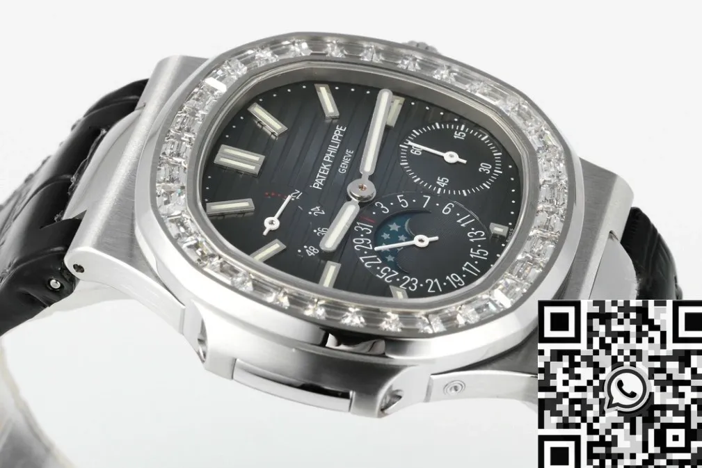 Classic Patek Philippe Nautilus V3 Drill case 5712 Blue Dial Watch PPF Factory 2666