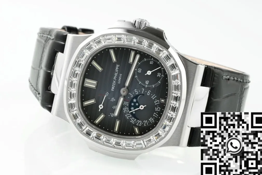 Classic Patek Philippe Nautilus V3 Drill case 5712 Blue Dial Watch PPF Factory 2666