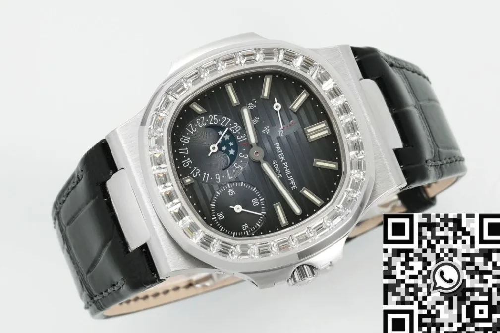 Classic Patek Philippe Nautilus V3 Drill case 5712 Blue Dial Watch PPF Factory 2666