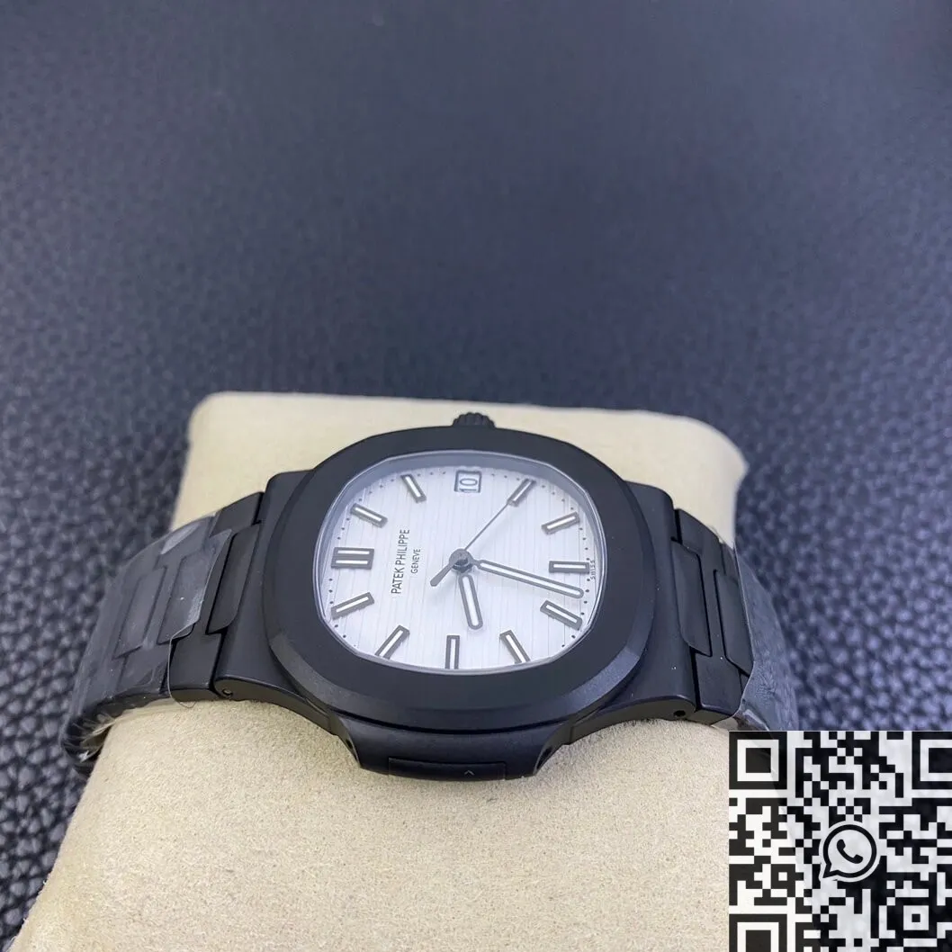 Patek Philippe Nautilus White Dial DCL Edition Watch PPF Factory Custom Colorful 2664