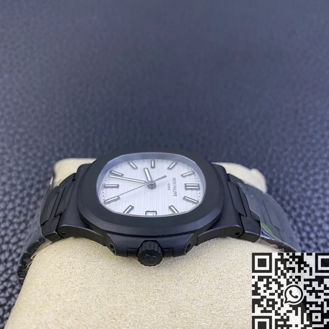 Patek Philippe Nautilus White Dial DCL Edition Watch PPF Factory Custom Colorful 2664