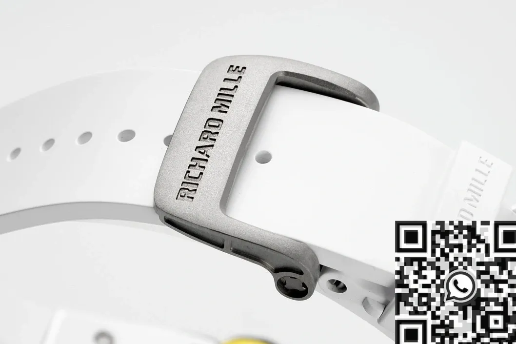Snug Richard Mille Men RM061 White Ceramics Watch ZF Factory 2273