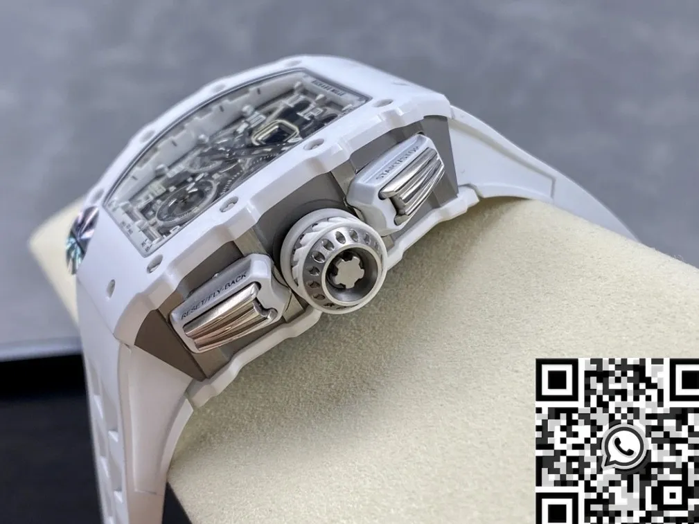 Richard Mille RM011-03 White Dial Watch KU Factory Popular 2545