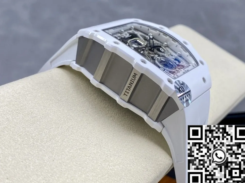Richard Mille RM011-03 White Dial Watch KU Factory Popular 2545