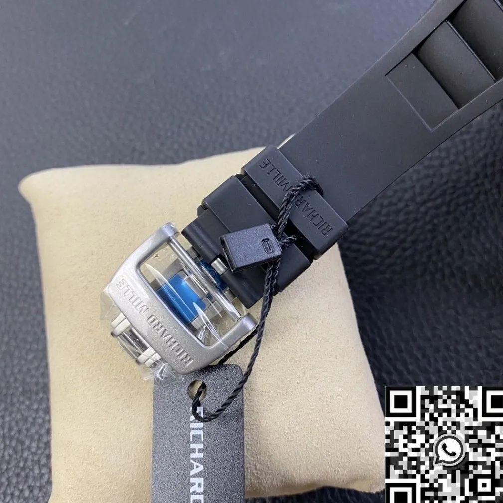 Richard Mille RM011 Blue Dial Carbon Fiber Watch Case KV Factory Supportive 2524