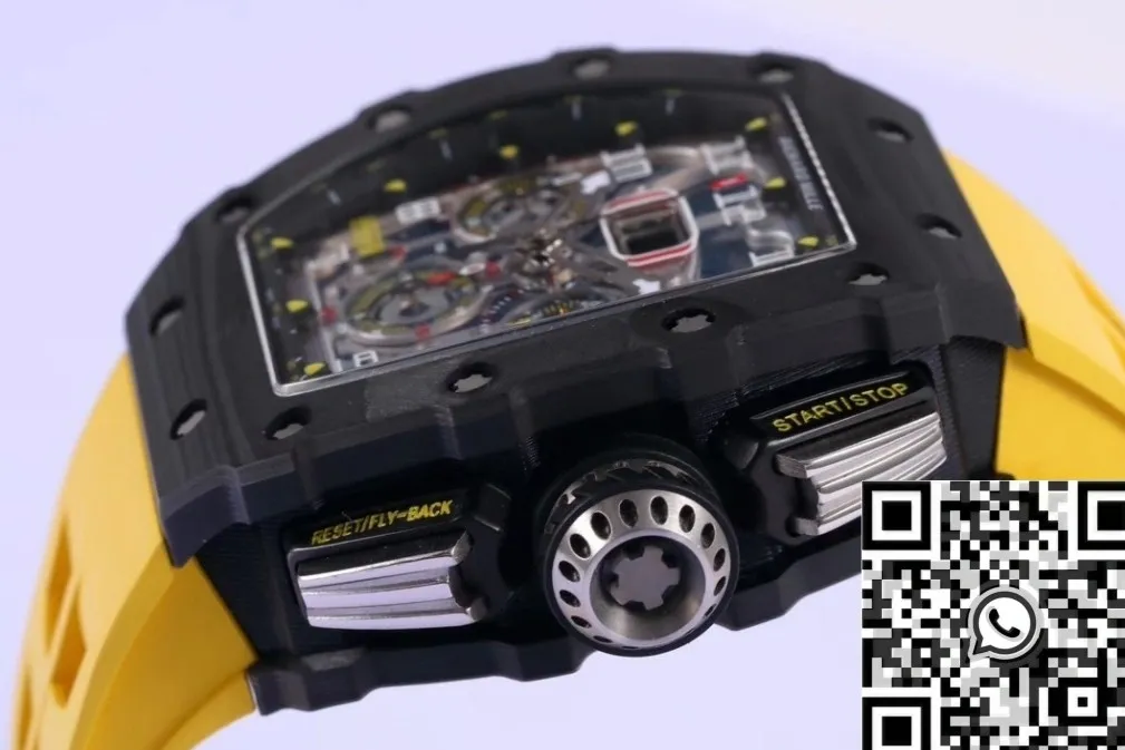 EyeCatching Richard Mille RM011 Carbon Fiber Watch Case KV Factory 2522