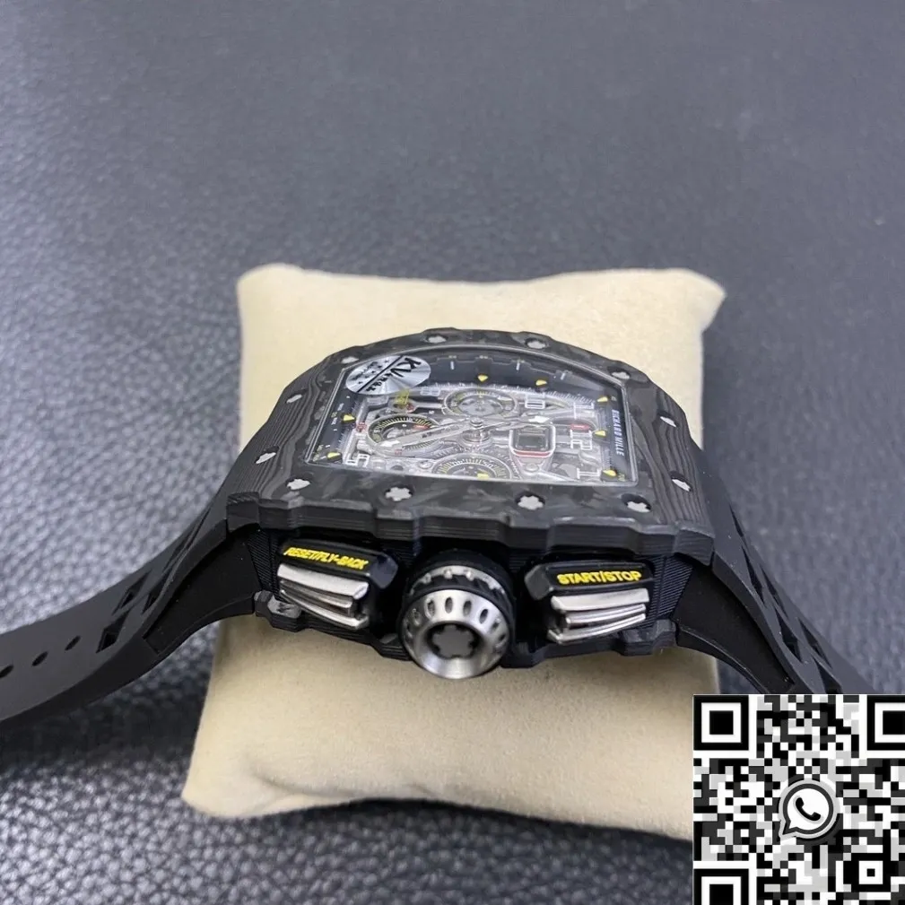 Richard Mille RM011 Carbon Fiber Watch Case KV Factory Effortless 2525