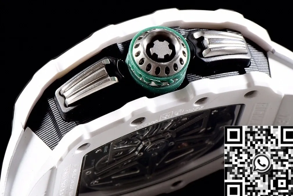 Richard Mille RM011 White Ceramic Case Watch KV Factory GoodFit 2533