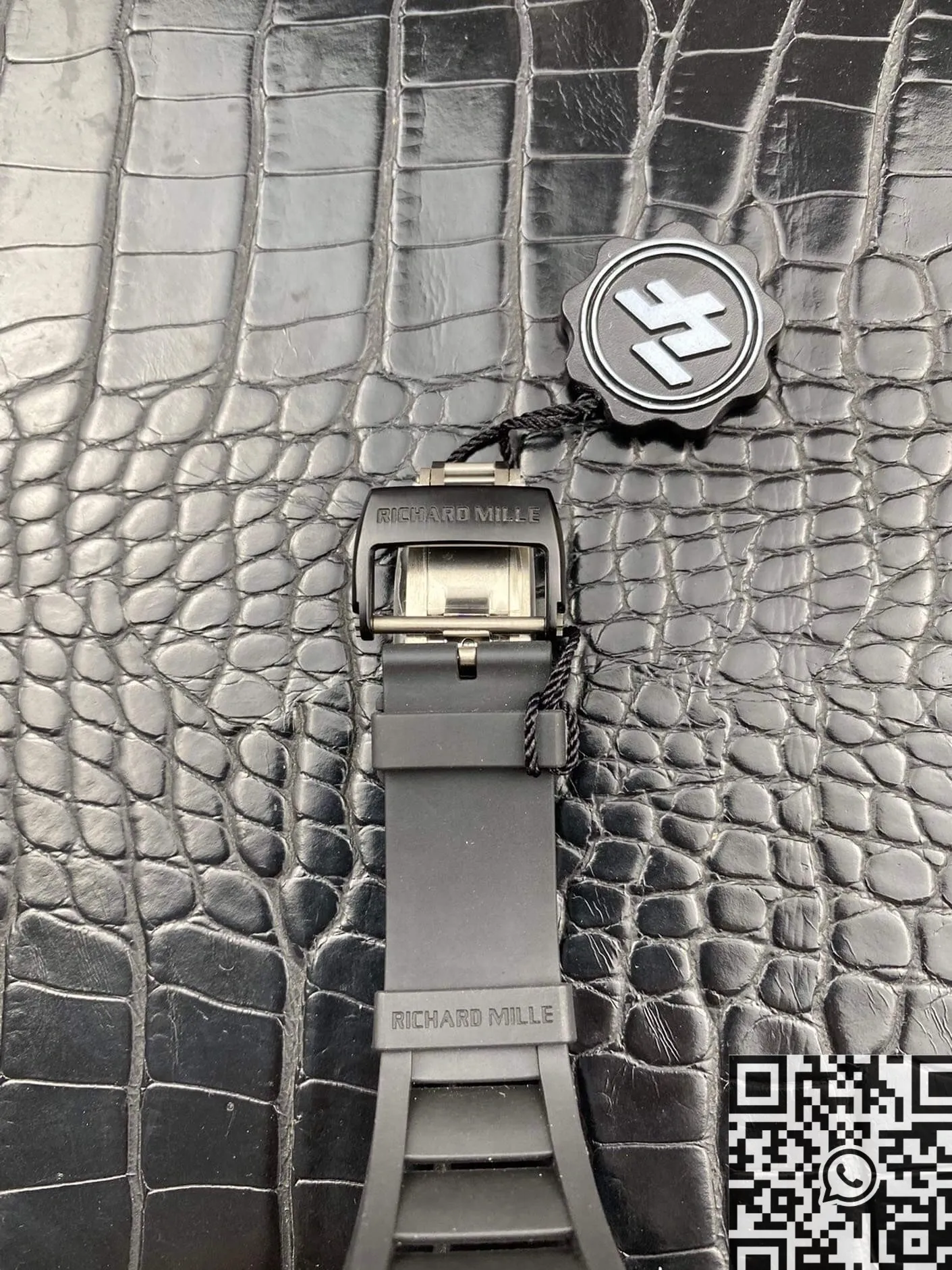 TechFriendly Richard Mille RM052-01 Black Ceramic Rose Gold Skull Watch ZF Factory 2274