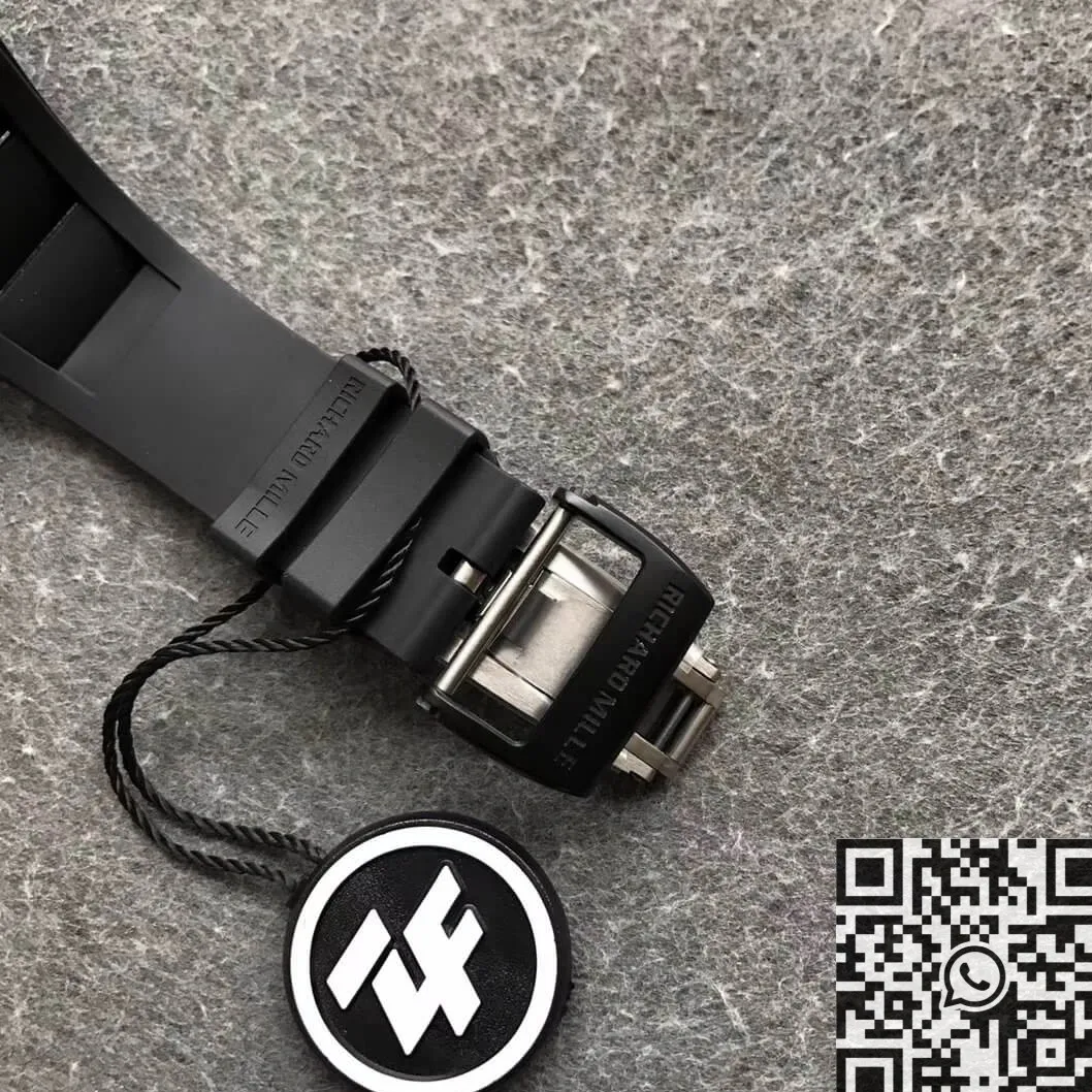 Refined Richard Mille RM052-01 Black Ceramic Skull Dial Watch ZF Factory 2276