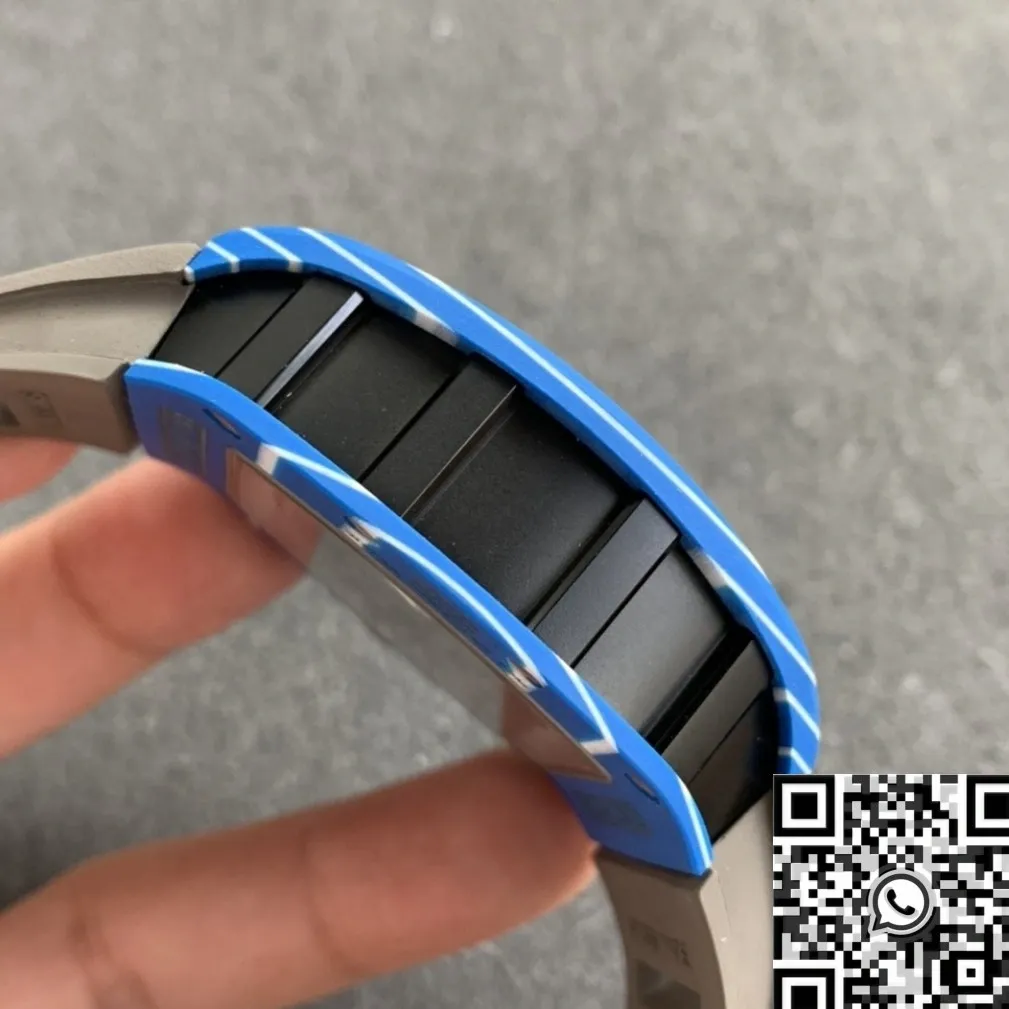 GoodFit Richard Mille RM052 Blue Carbon Fiber Case Watch YS Factory 2872