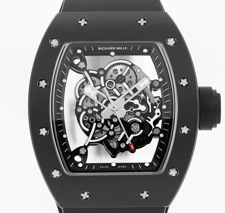Cozy Richard Mille RM055 Black Ceramics Watch KV Factory 2540