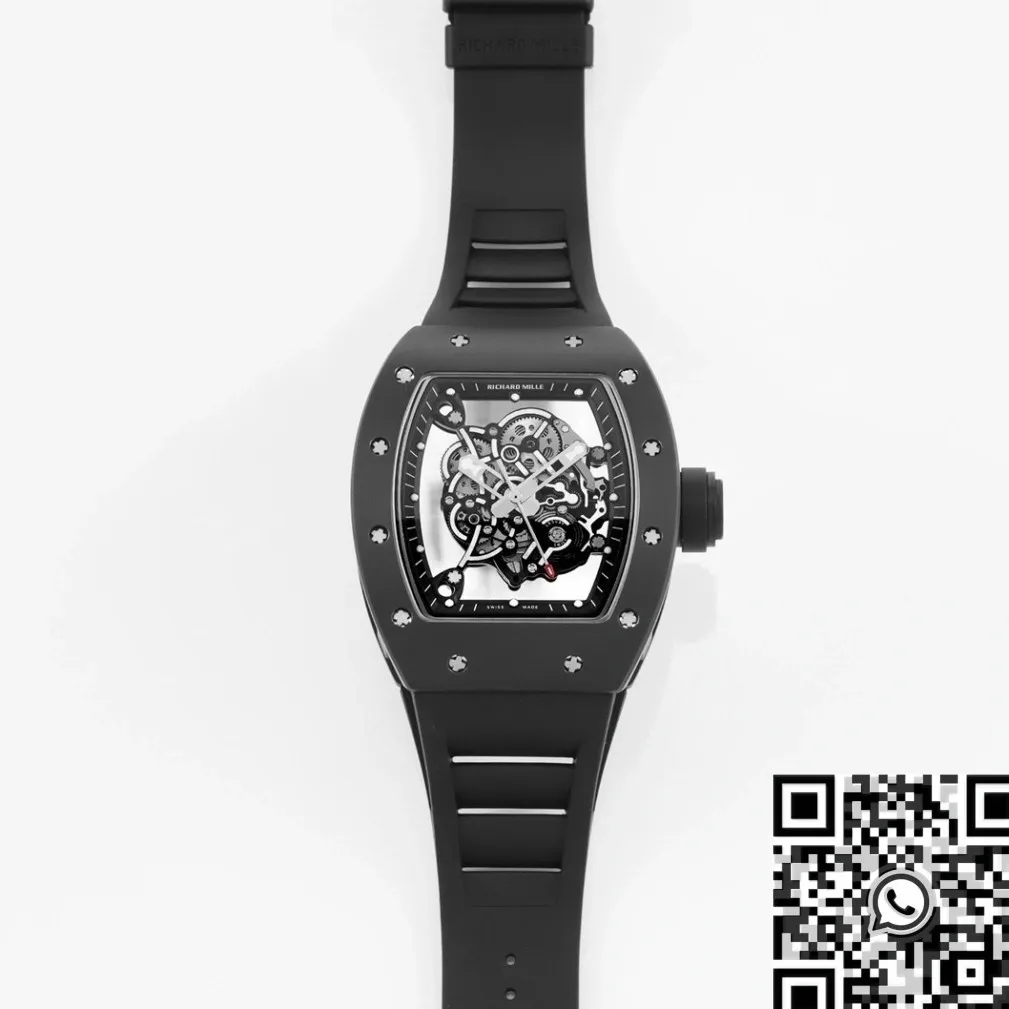 Cozy Richard Mille RM055 Black Ceramics Watch KV Factory 2540