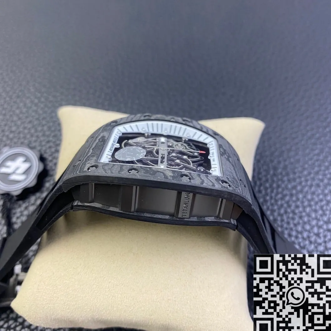 Lightweight Richard Mille RM055 Black Rubber Strap Watch ZF Factory 2275