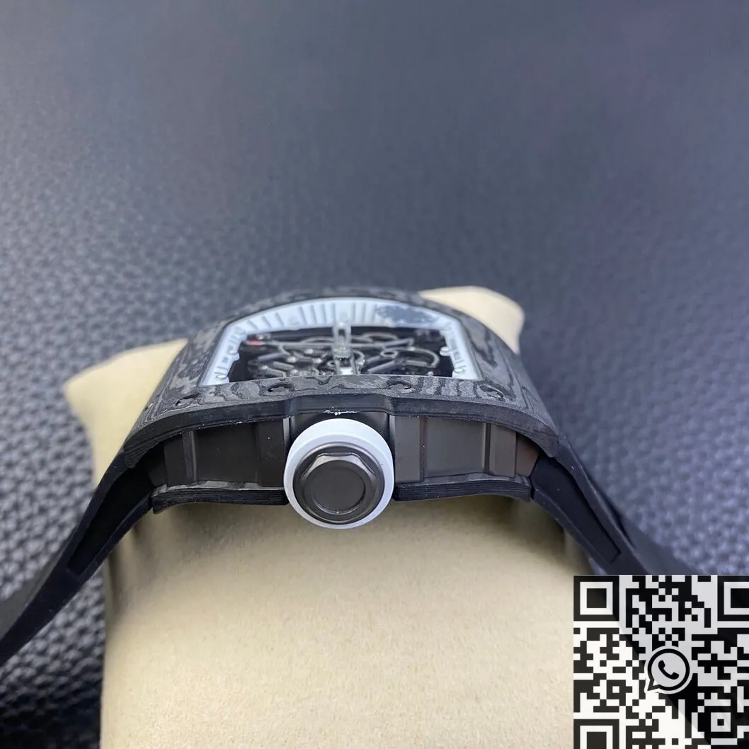 Lightweight Richard Mille RM055 Black Rubber Strap Watch ZF Factory 2275