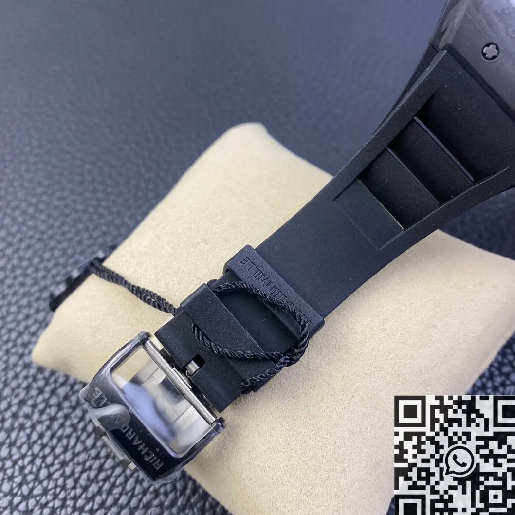 Lightweight Richard Mille RM055 Black Rubber Strap Watch ZF Factory 2275