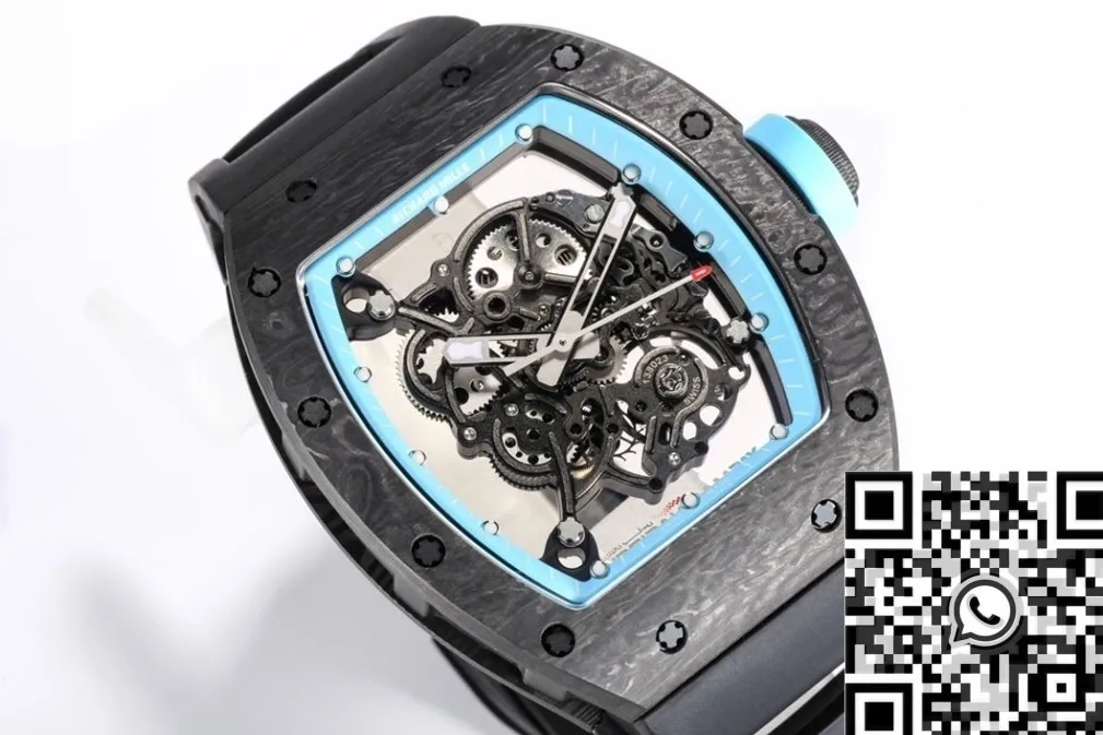 Snug Richard Mille RM055 Blue Dial Watch BBR Factory 2578