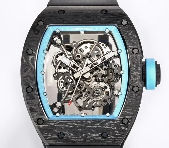Snug Richard Mille RM055 Blue Dial Watch BBR Factory 2578