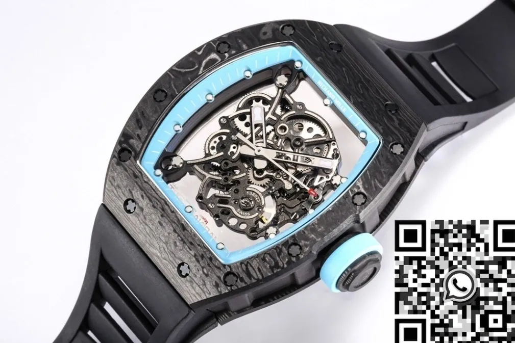 Snug Richard Mille RM055 Blue Dial Watch BBR Factory 2578