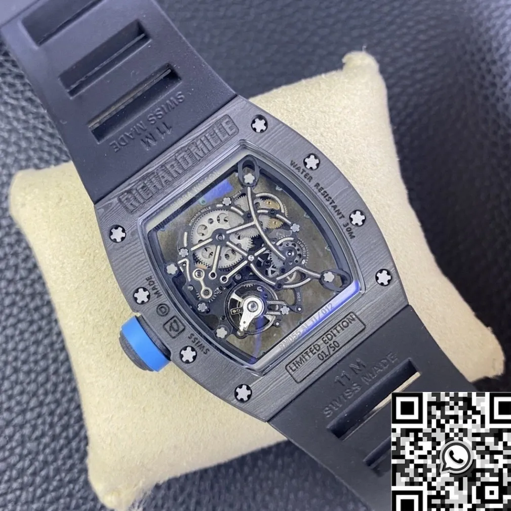 Richard Mille RM055 Blue Dial Watch KU Factory ModernLook 2544
