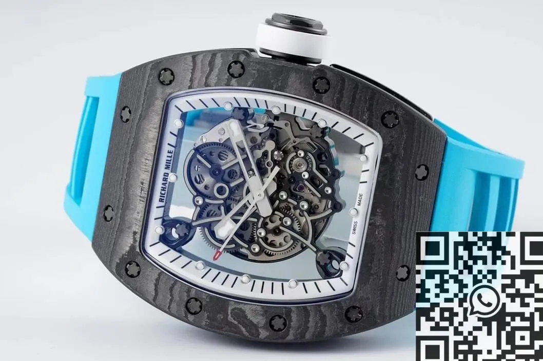 Richard Mille RM055 Carbon Fibre Watch ZF Factory Casual 2278