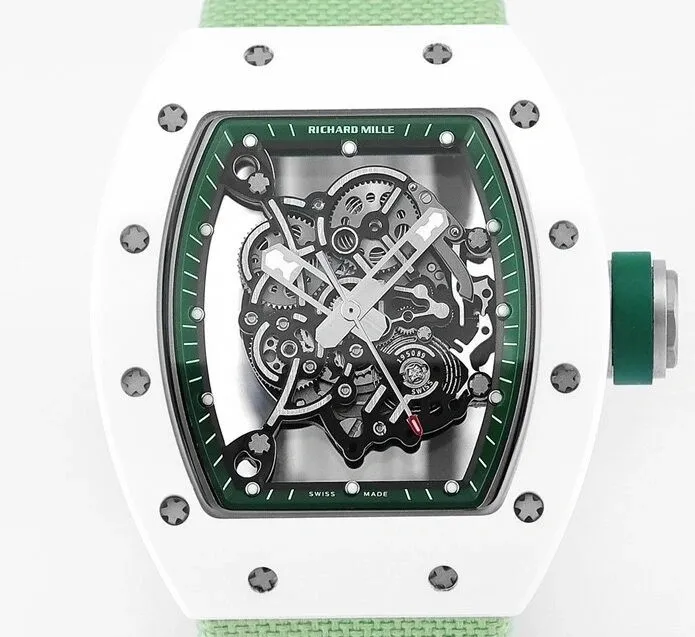 GoAnywhere Richard Mille RM055 Nylon Watchband Watch KV Factory 2543
