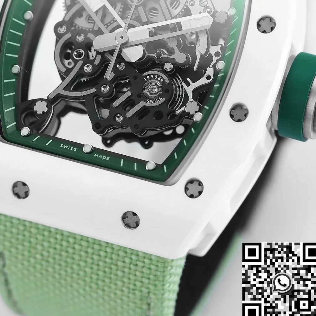 GoAnywhere Richard Mille RM055 Nylon Watchband Watch KV Factory 2543