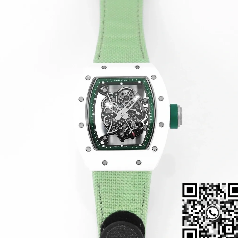 GoAnywhere Richard Mille RM055 Nylon Watchband Watch KV Factory 2543