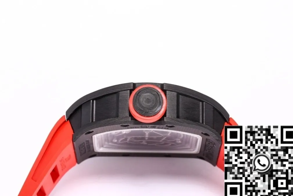 TopPick Richard Mille RM055 Red Dial Watch BBR Factory 2584