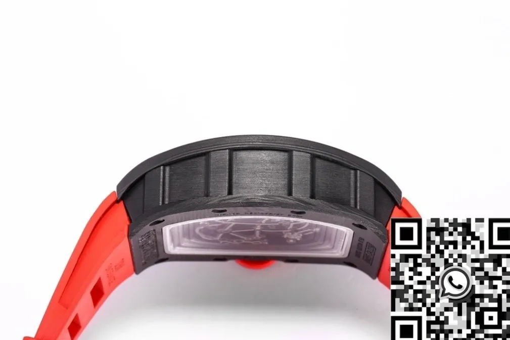 TopPick Richard Mille RM055 Red Dial Watch BBR Factory 2584