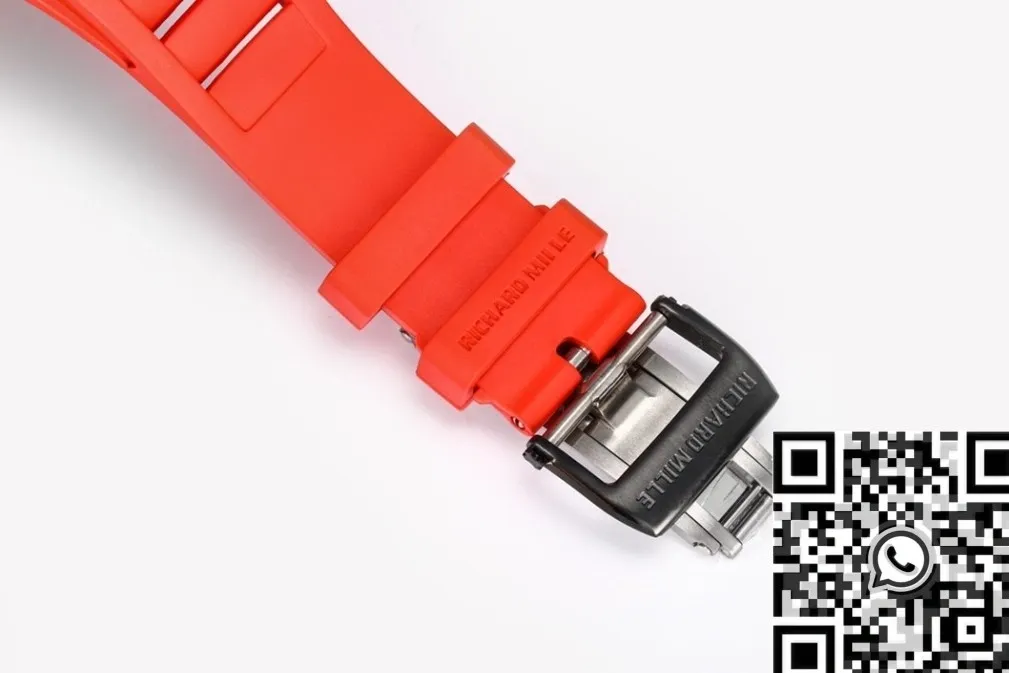 TopPick Richard Mille RM055 Red Dial Watch BBR Factory 2584