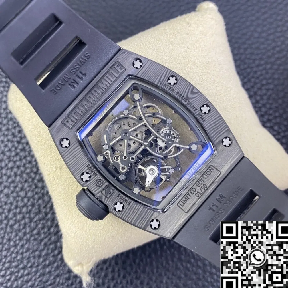 Durable Richard Mille RM055 Rose Gold Dial Watch KU Factory 2550