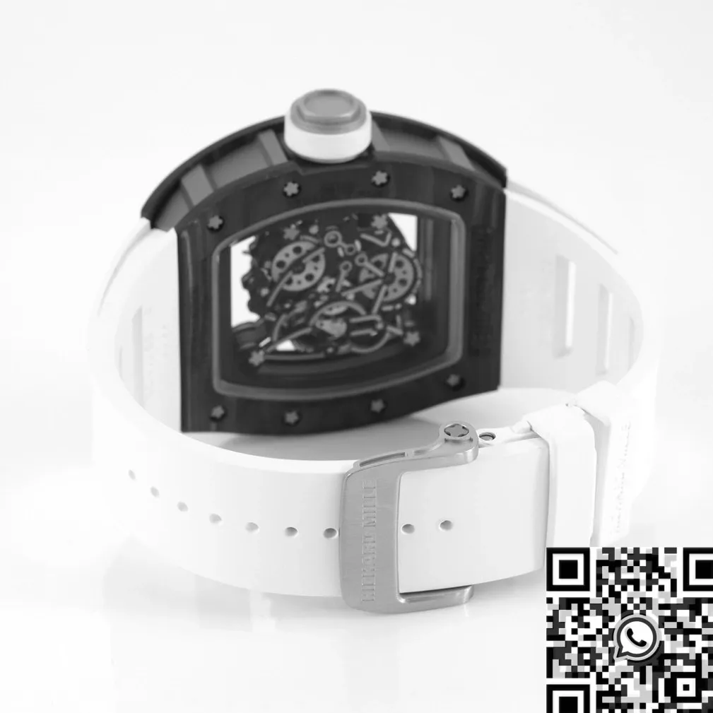Richard Mille RM055 V5 Carbon Fiber Watch Case KV Factory Supportive 2547