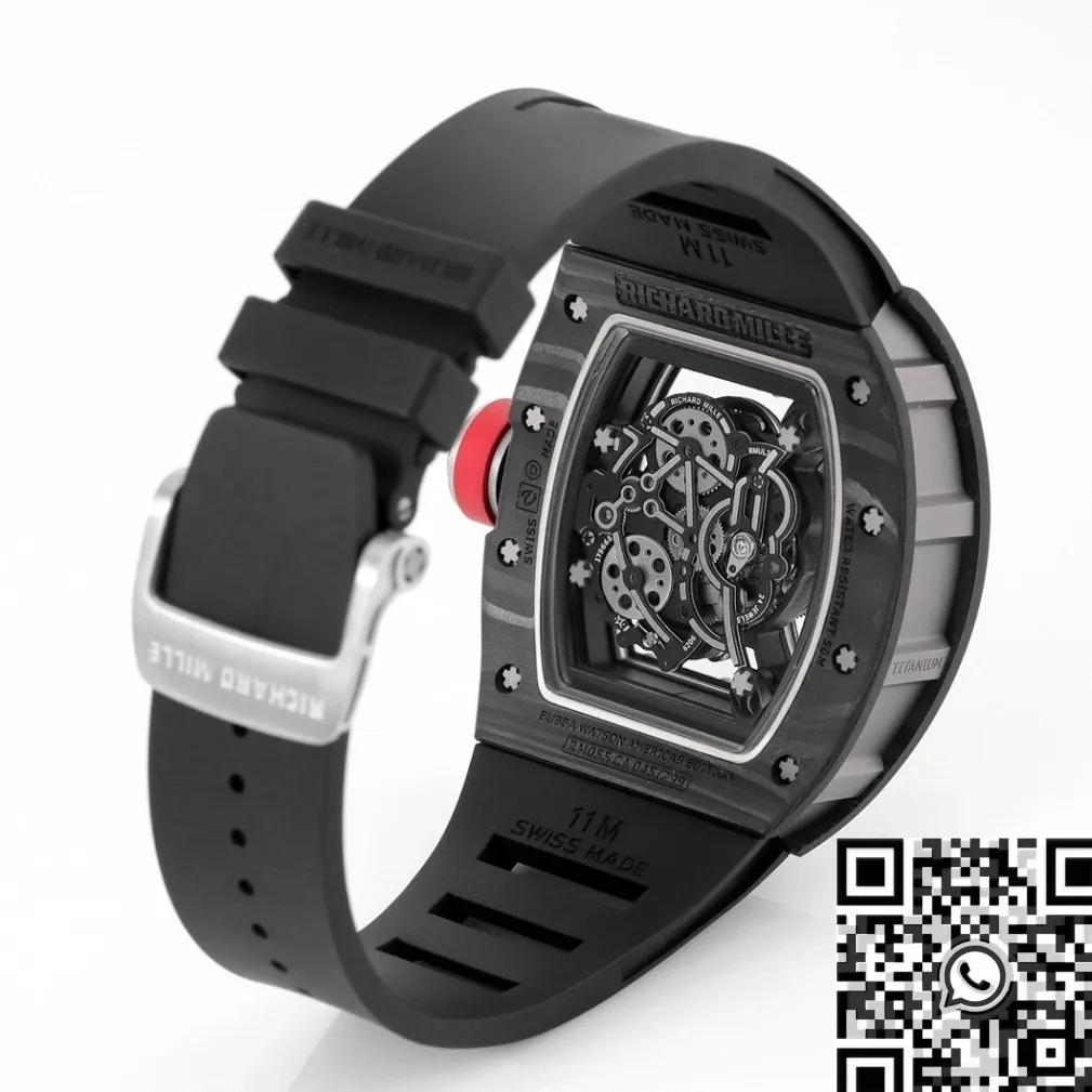 Neat Richard Mille RM055 V5 Carbon Fiber Watch Case KV Factory 2552