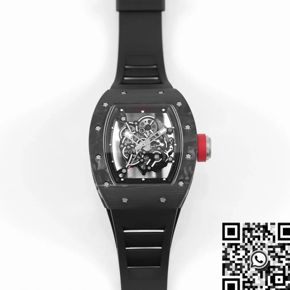 Neat Richard Mille RM055 V5 Carbon Fiber Watch Case KV Factory 2552
