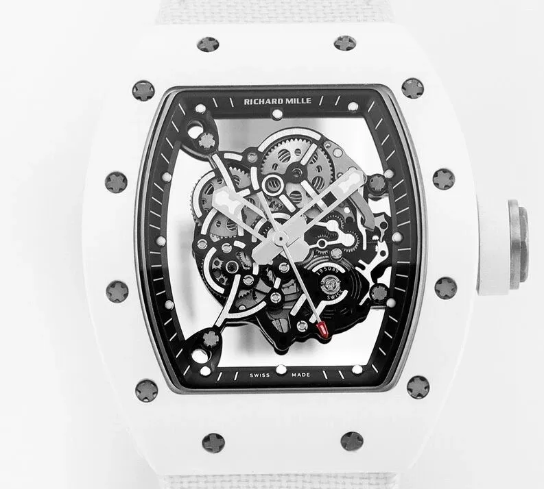 Richard Mille RM055 V5 Nylon Watchband Watch KV Factory UrbanChic 2556