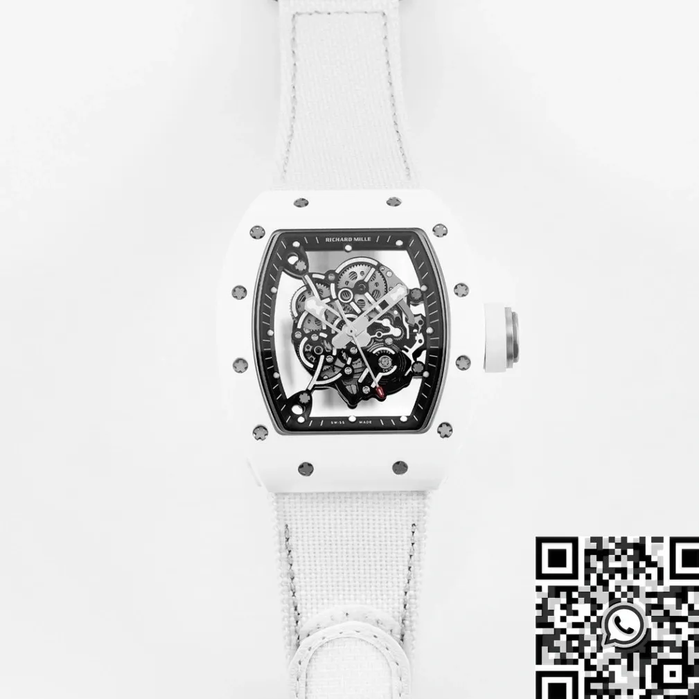 Richard Mille RM055 V5 Nylon Watchband Watch KV Factory UrbanChic 2556