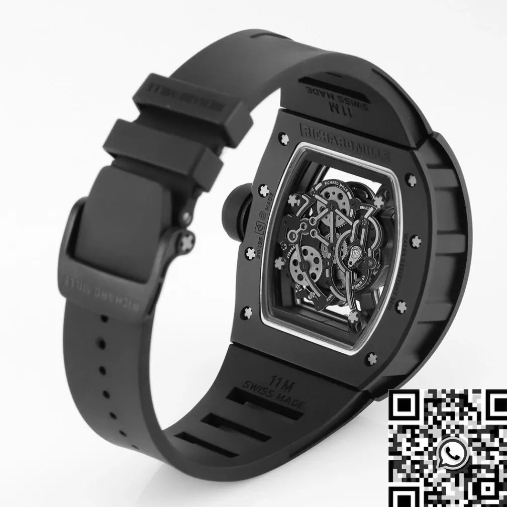 SmoothTexture Richard Mille RM055 V5 Red Dial Watch KV Factory 2555