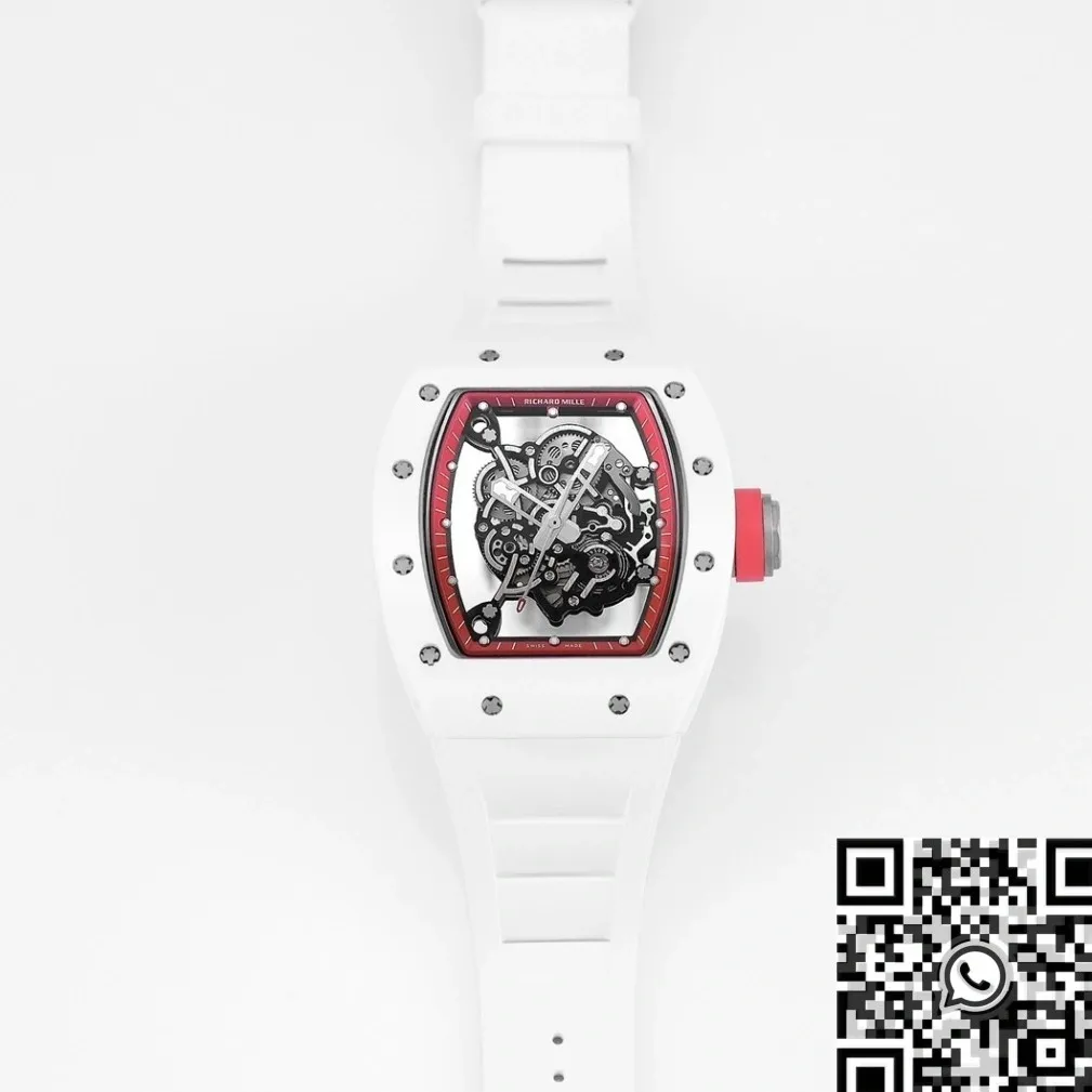 Richard Mille RM055 V5 Red Dial Watch KV Factory EasyMatch 2557