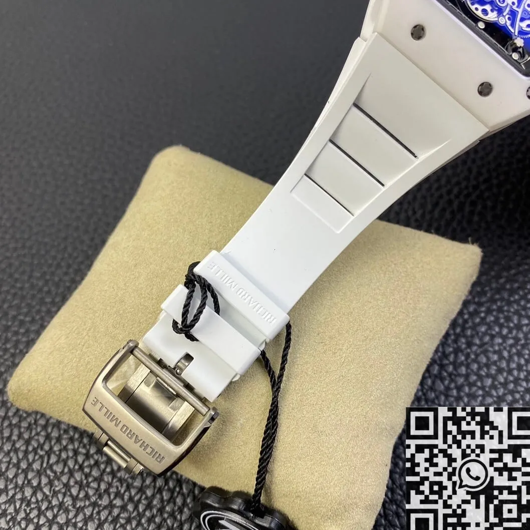 Cozy Richard Mille RM055 White Ceramic Watch ZF Factory 2277